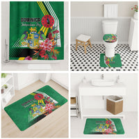Dominica Independence Day Bathroom Set Tropical Bouquets