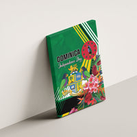 Dominica Independence Day Canvas Wall Art Tropical Bouquets
