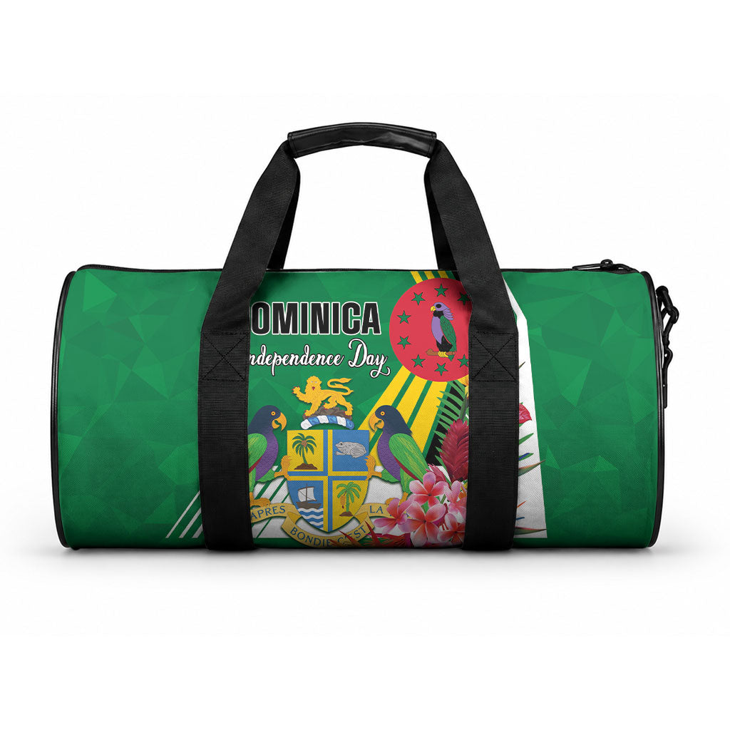 Dominica Independence Day Duffle Bag Tropical Bouquets