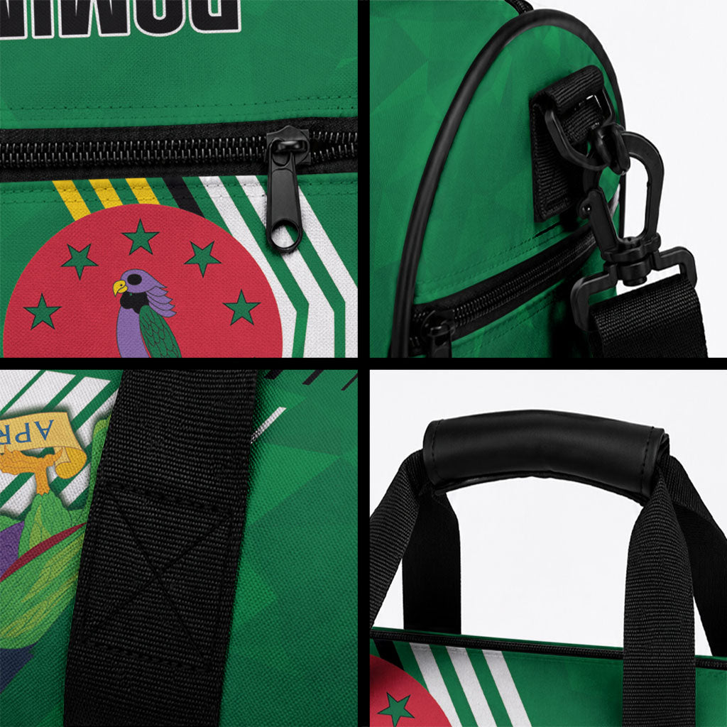 Dominica Independence Day Duffle Bag Tropical Bouquets