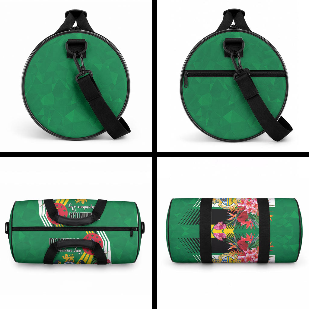 Dominica Independence Day Duffle Bag Tropical Bouquets
