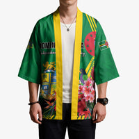 Personalized Dominica Independence Day Kimono Tropical Bouquets