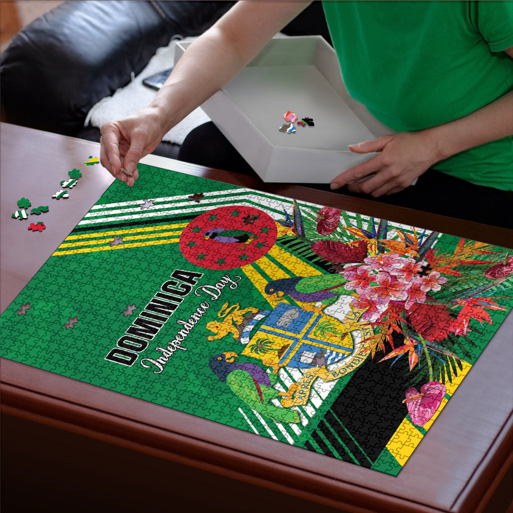 Dominica Independence Day Puzzle Tropical Bouquets