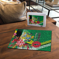 Dominica Independence Day Puzzle Tropical Bouquets