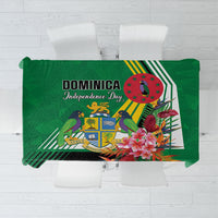 Dominica Independence Day Tablecloth Tropical Bouquets