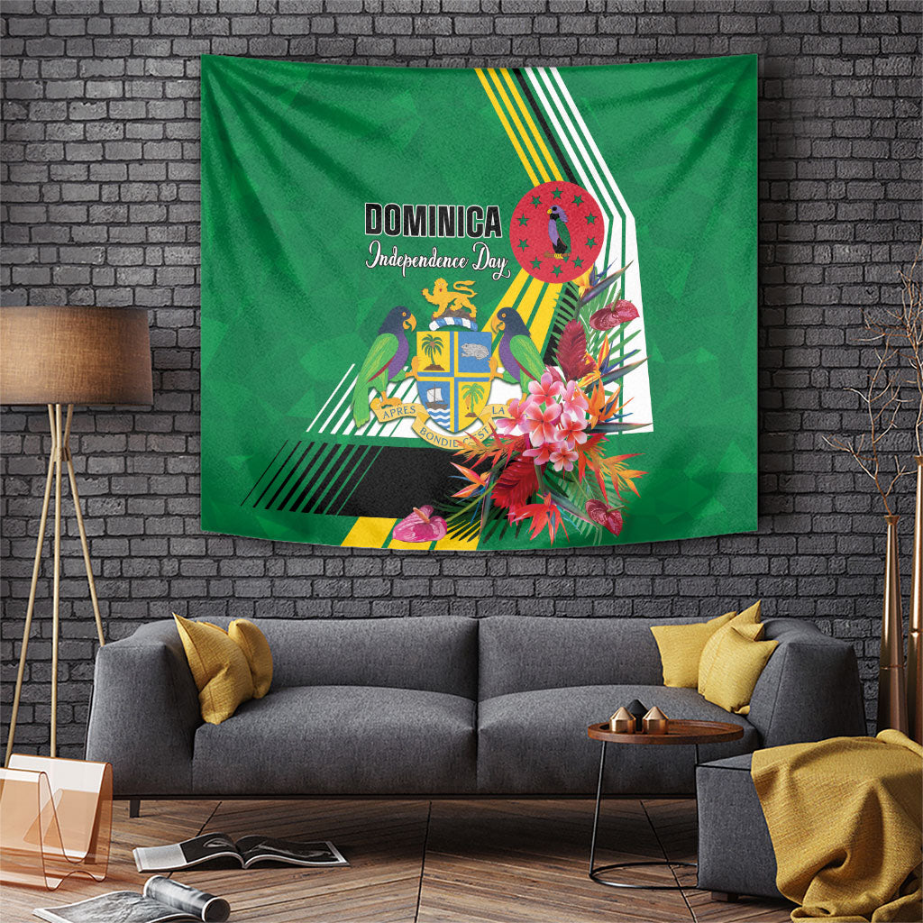 Dominica Independence Day Tapestry Tropical Bouquets