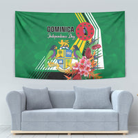 Dominica Independence Day Tapestry Tropical Bouquets