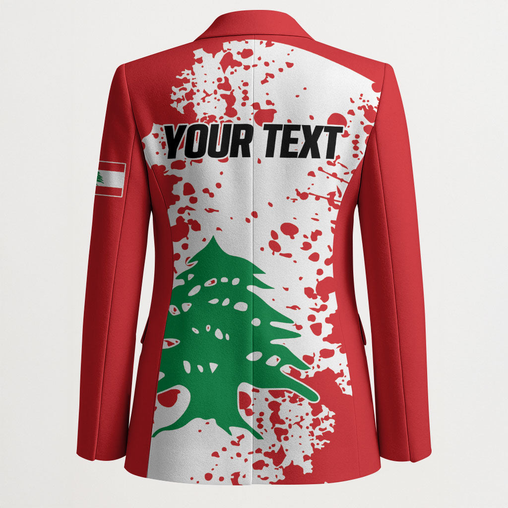 Personalized Lebanese Independence Day Blazer Lebanon Tree Symbol