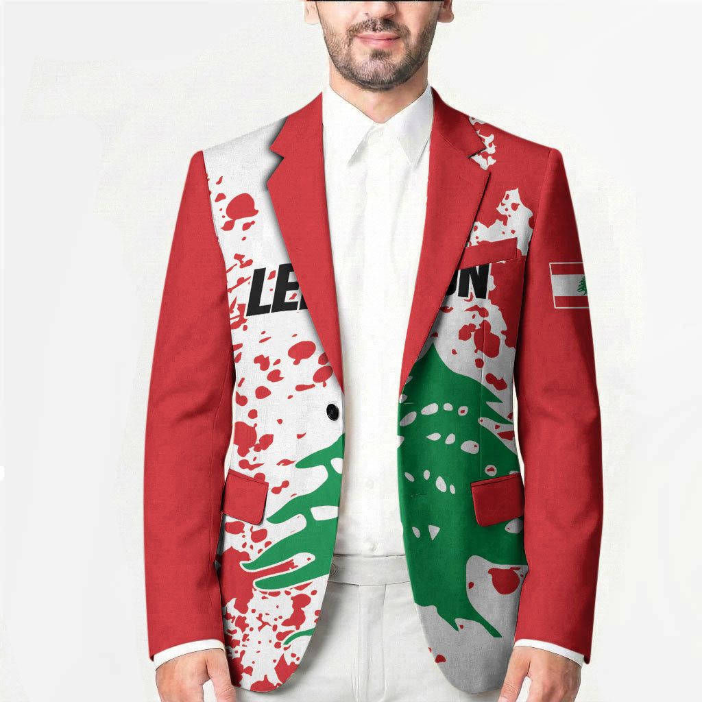 Personalized Lebanese Independence Day Blazer Lebanon Tree Symbol