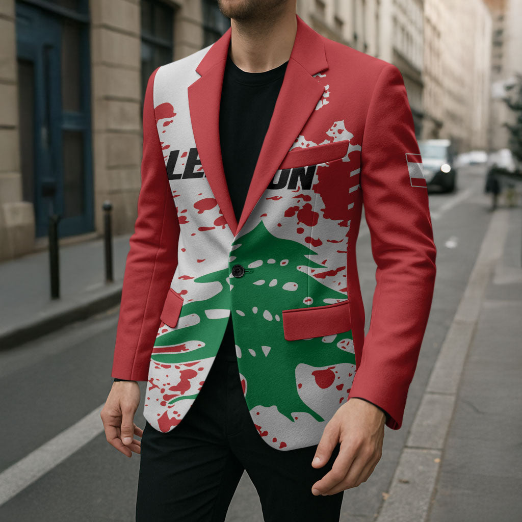Personalized Lebanese Independence Day Blazer Lebanon Tree Symbol