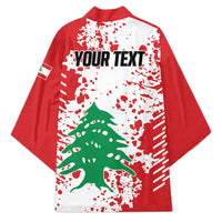 Personalized Lebanese Independence Day Kimono Lebanon Tree Symbol