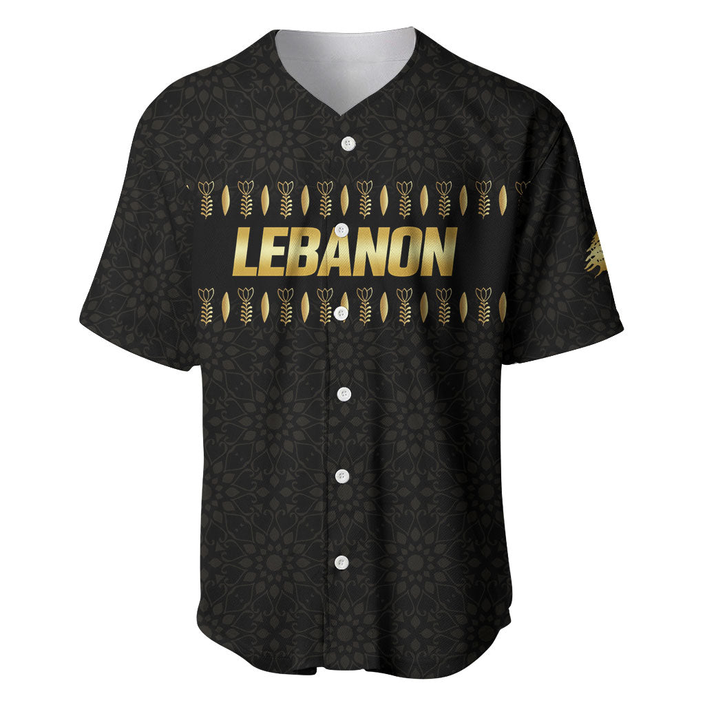 Custom Lebanon Football Baseball Jersey Luxury Version