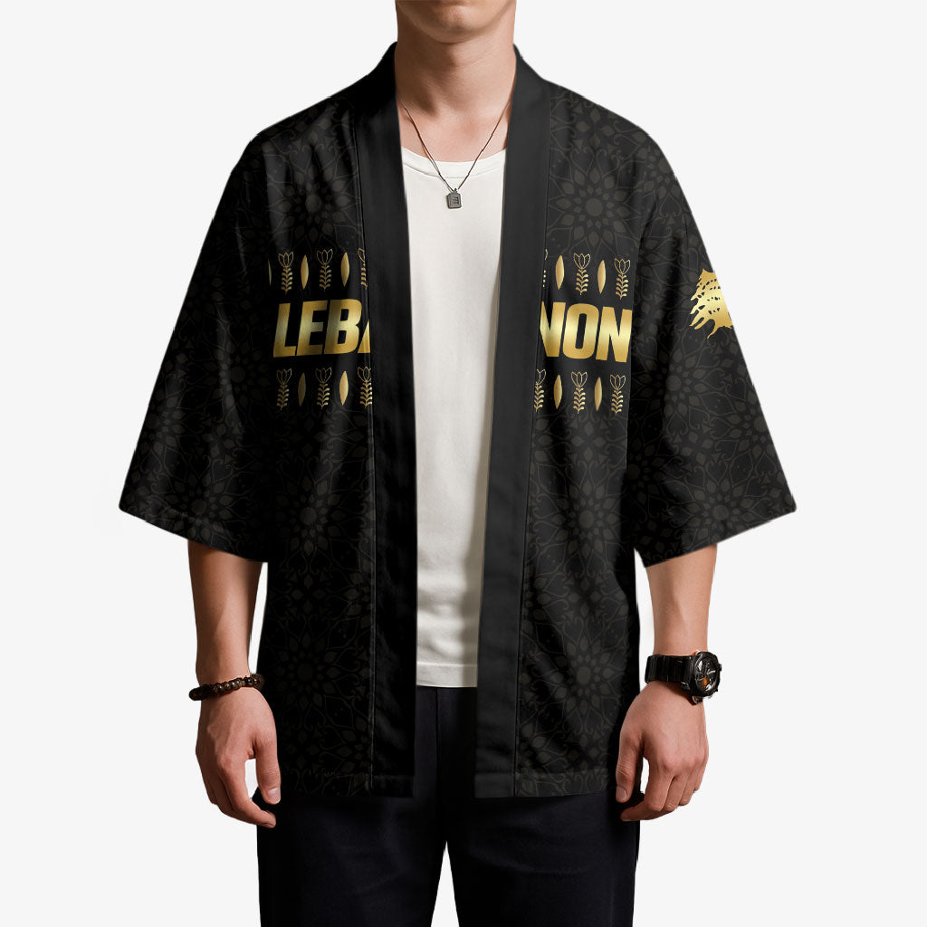 Custom Lebanon Football Kimono Luxury Version