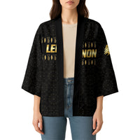 Custom Lebanon Football Kimono Luxury Version