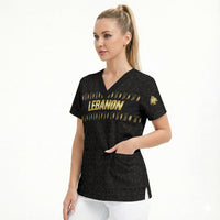 Custom Lebanon Football Scrub Top Luxury Version