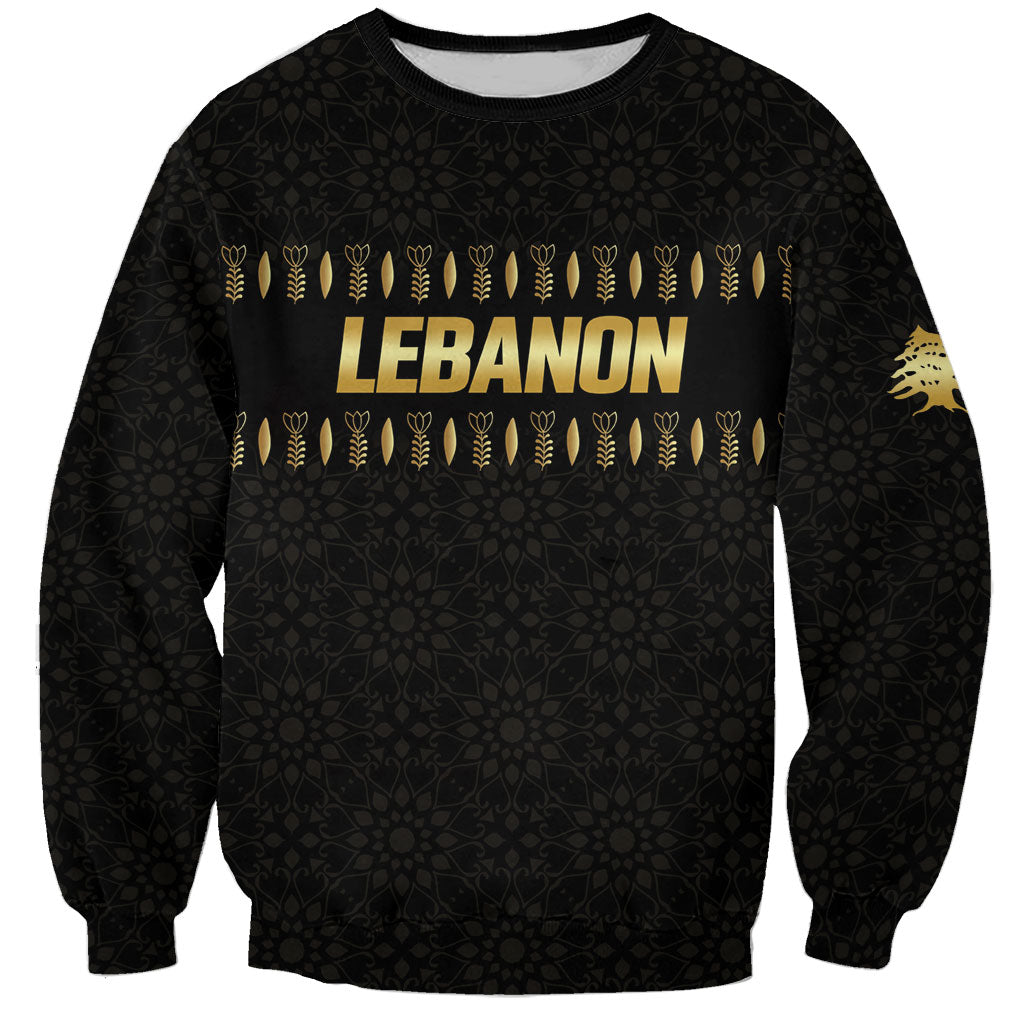 Custom Lebanon Football Sweatshirt Luxury Version