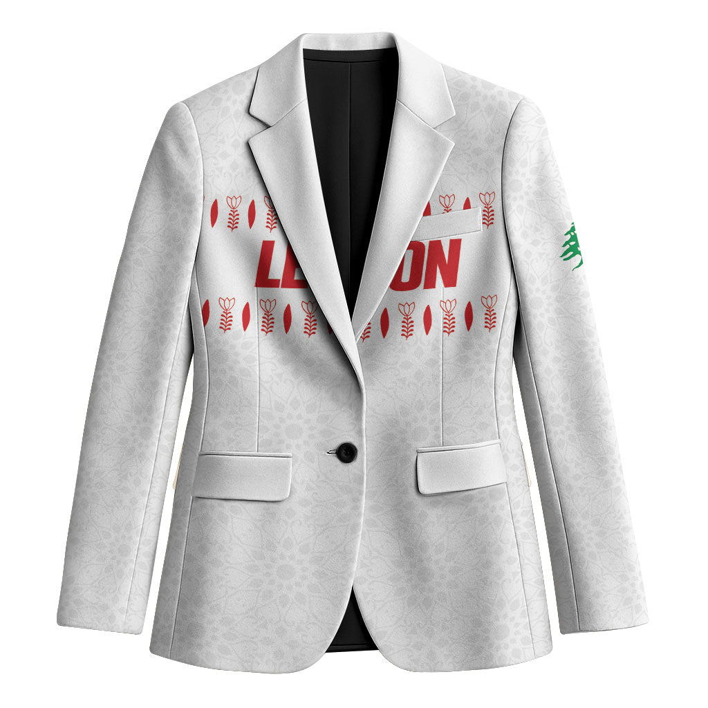 Custom Lebanon Football Blazer White Version