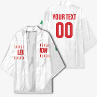 Custom Lebanon Football Kimono White Version