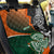 New Zealand and Ireland Rugby Back Car Seat Cover Silver Fern With Shamrock 2023 World Cup - Wonder Print Shop