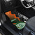 New Zealand and Ireland Rugby Car Mats Silver Fern With Shamrock 2023 World Cup - Wonder Print Shop