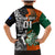 New Zealand and Ireland Rugby Family Matching Mermaid Dress and Hawaiian Shirt Silver Fern With Shamrock 2023 World Cup - Wonder Print Shop