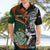 New Zealand and Ireland Rugby Hawaiian Shirt Silver Fern With Shamrock 2023 World Cup - Wonder Print Shop