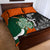 New Zealand and Ireland Rugby Quilt Bed Set Silver Fern With Shamrock 2023 World Cup - Wonder Print Shop