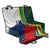 South Africa and France Rugby Back Car Seat Cover Springbok With Le XV de France 2023 World Cup - Wonder Print Shop