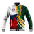 South Africa and France Rugby Baseball Jacket Springbok With Le XV de France 2023 World Cup - Wonder Print Shop