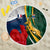 South Africa and France Rugby Beach Blanket Springbok With Le XV de France 2023 World Cup - Wonder Print Shop