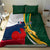 South Africa and France Rugby Bedding Set Springbok With Le XV de France 2023 World Cup - Wonder Print Shop