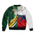 South Africa and France Rugby Bomber Jacket Springbok With Le XV de France 2023 World Cup - Wonder Print Shop