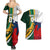 South Africa and France Rugby Couples Matching Summer Maxi Dress and Hawaiian Shirt Springbok With Le XV de France 2023 World Cup - Wonder Print Shop