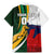 South Africa and France Rugby Family Matching Mermaid Dress and Hawaiian Shirt Springbok With Le XV de France 2023 World Cup - Wonder Print Shop