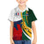 South Africa and France Rugby Family Matching Off Shoulder Long Sleeve Dress and Hawaiian Shirt Springbok With Le XV de France 2023 World Cup - Wonder Print Shop