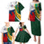 South Africa and France Rugby Family Matching Puletasi Dress and Hawaiian Shirt Springbok With Le XV de France 2023 World Cup - Wonder Print Shop