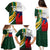 South Africa and France Rugby Family Matching Puletasi Dress and Hawaiian Shirt Springbok With Le XV de France 2023 World Cup - Wonder Print Shop