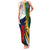 South Africa and France Rugby Family Matching Tank Maxi Dress and Hawaiian Shirt Springbok With Le XV de France 2023 World Cup - Wonder Print Shop