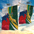 South Africa and France Rugby Garden Flag Springbok With Le XV de France 2023 World Cup - Wonder Print Shop