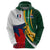 South Africa and France Rugby Hoodie Springbok With Le XV de France 2023 World Cup - Wonder Print Shop