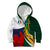 South Africa and France Rugby Kid Hoodie Springbok With Le XV de France 2023 World Cup - Wonder Print Shop