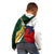 South Africa and France Rugby Kid Hoodie Springbok With Le XV de France 2023 World Cup - Wonder Print Shop