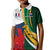 South Africa and France Rugby Kid Polo Shirt Springbok With Le XV de France 2023 World Cup - Wonder Print Shop