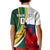 South Africa and France Rugby Kid Polo Shirt Springbok With Le XV de France 2023 World Cup - Wonder Print Shop