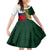 South Africa and France Rugby Kid Short Sleeve Dress Springbok With Le XV de France 2023 World Cup - Wonder Print Shop