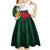 South Africa and France Rugby Kid Short Sleeve Dress Springbok With Le XV de France 2023 World Cup - Wonder Print Shop