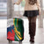 South Africa and France Rugby Luggage Cover Springbok With Le XV de France 2023 World Cup - Wonder Print Shop