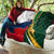 South Africa and France Rugby Quilt Springbok With Le XV de France 2023 World Cup - Wonder Print Shop