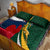 South Africa and France Rugby Quilt Bed Set Springbok With Le XV de France 2023 World Cup - Wonder Print Shop