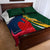 South Africa and France Rugby Quilt Bed Set Springbok With Le XV de France 2023 World Cup - Wonder Print Shop